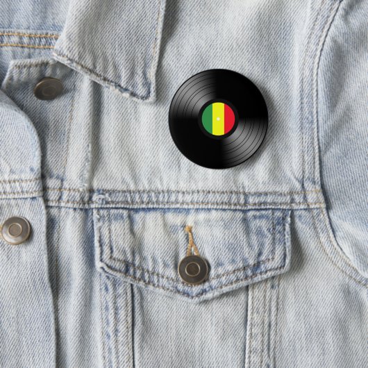 Vinylreggae Ronde Button 5,7 Cm (In situ)
