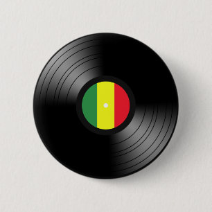 Vinylreggae Ronde Button 5,7 Cm