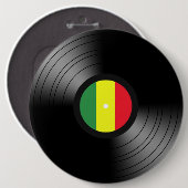 Vinylreggae Ronde Button 6,0 Cm (Voorkant /achterkant)
