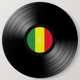 Vinylreggae Ronde Button 6,0 Cm
