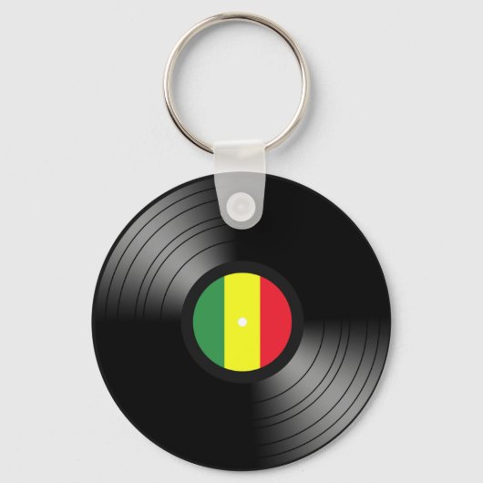 Vinylreggae Sleutelhanger (Voorkant)