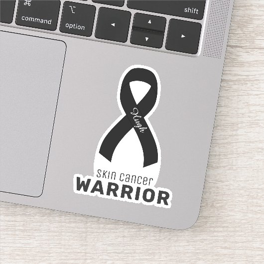 VinylSticker met huidkanker Sticker (Detail)