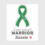 VinylSticker met leverkanker Sticker (Vel)