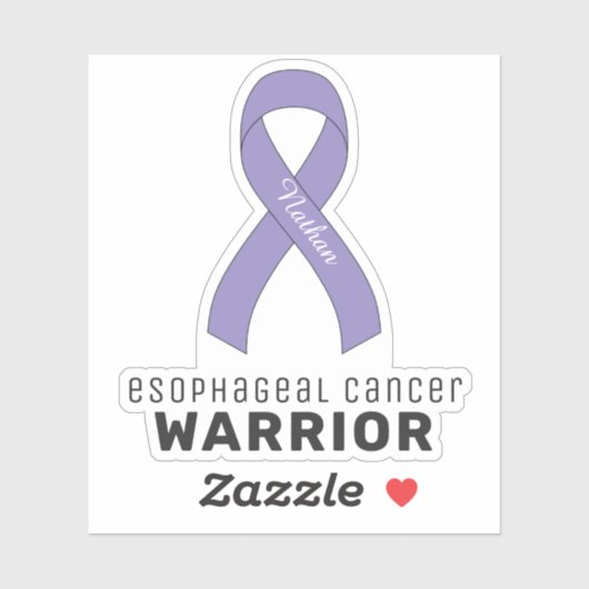 VinylSticker met oesofageale kanker Sticker (Vel)