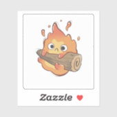 VinylSticker op maat gesneden (ghibli-teken) Sticker (Vel)