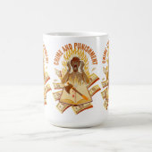 Vinylsticker op maat gesneden koffiemok (Center)