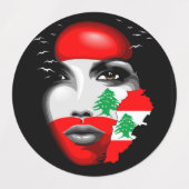 Vinylsticker op maat gesneden labels (Design 1)