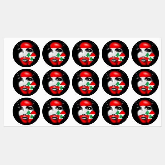 Vinylsticker op maat gesneden labels (Vel)