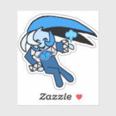 Vinylsticker op maat gesneden sticker (Vel)