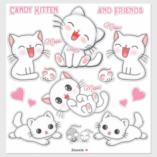 Vinylsticker op maat gesneden sticker (Vel)