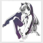 Vinylsticker op maat gesneden sticker (Vel)