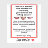 Vinylsticker op maat gesneden sticker (Vel)