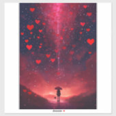 Vinylsticker op maat gesneden sticker (Vel)