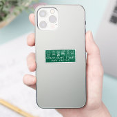 Vinylsticker op maat gesneden sticker (Telefoon)