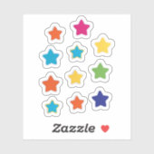 Vinylsticker op maat gesneden sticker (Vel)