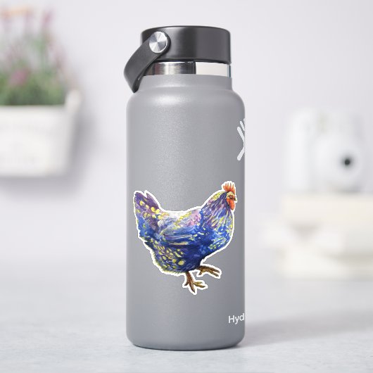 Vinylsticker op maat gesneden sticker (HydroFlask)