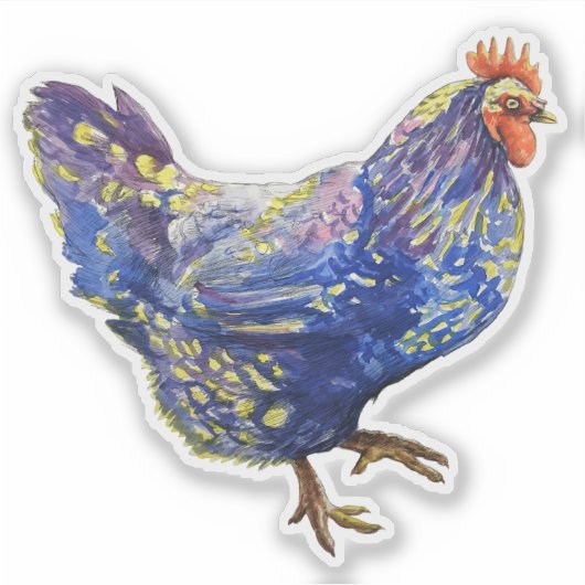 Vinylsticker op maat gesneden sticker (Voorkant)