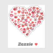 Vinylsticker op maat gesneden sticker (Vel)