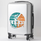 Vinylsticker op maat gesneden sticker (Koffer)