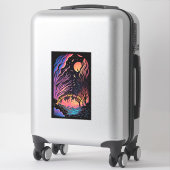 Vinylsticker op maat gesneden sticker (Koffer)