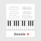 Vinylsticker op maat gesneden sticker (Vel)