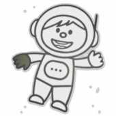 Vinylsticker op maat gesneden sticker (Voorkant)