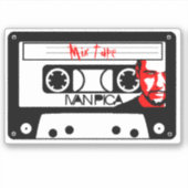 Vinylsticker op maat gesneden sticker (Voorkant)