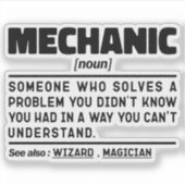 Vinylsticker op maat gesneden sticker (Voorkant)