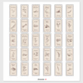 Vinylsticker op maat gesneden sticker (Vel)