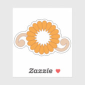 Vinylsticker op maat gesneden sticker (Vel)