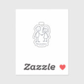 Vinylsticker op maat gesneden sticker (Vel)