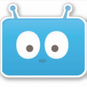 Vinylsticker op maat gesneden sticker (Voorkant)