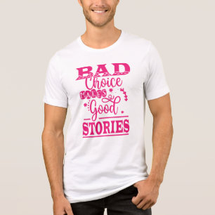 Vinylsticker op maat gesneden Tri-Blend shirt