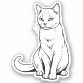 vinylsticker sticker (Voorkant)