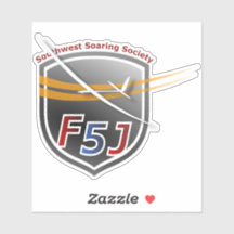 VinylStickers met SWSS F5J Emblem op maat gesneden