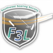 VinylStickers met SWSS F5J Emblem op maat gesneden Sticker (Voorkant)