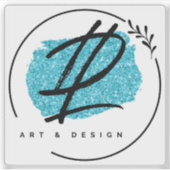 Vinylstickers op maat gesneden zakelijke LOGO Sticker (Voorkant)