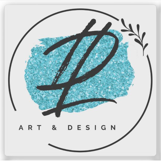 Vinylstickers op maat gesneden zakelijke LOGO Sticker (Voorkant)