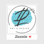 Vinylstickers op maat gesneden zakelijke LOGO Sticker (Vel)