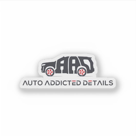 Vinylstickers op maat sticker (Voorkant)