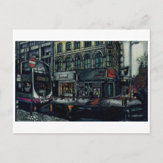 Vinyluitwisseling door Anthony McCarthy Briefkaart