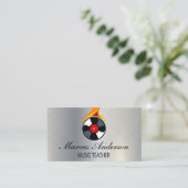 Vinylvlam opnemen visitekaartje (Staand voorkant)