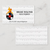 Vinylvlam opnemen visitekaartje (Voorkant / Achterkant)