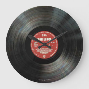 Vinylwandklok - Ontwerper Den - Gifts Grote Klok