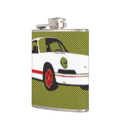 Vinylwaterkolf 911turbo door hoogsaltier heupfles (Links)