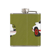 Vinylwaterkolf 911turbo door hoogsaltier heupfles (Achterkant)