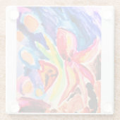 Vinylwaterkolf Glazen Onderzetter (Achterkant)