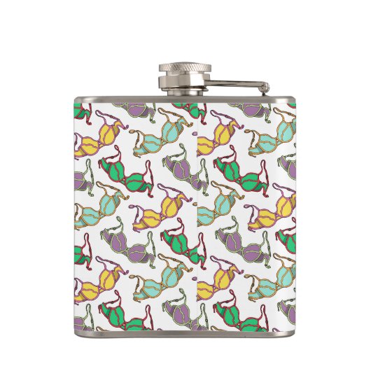 Vinylwaterkolf Heupfles (Achterkant)