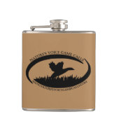 Vinylwaterkolf Heupfles (Voorkant)