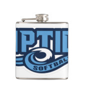 Vinylwaterkolf Heupfles (Voorkant)